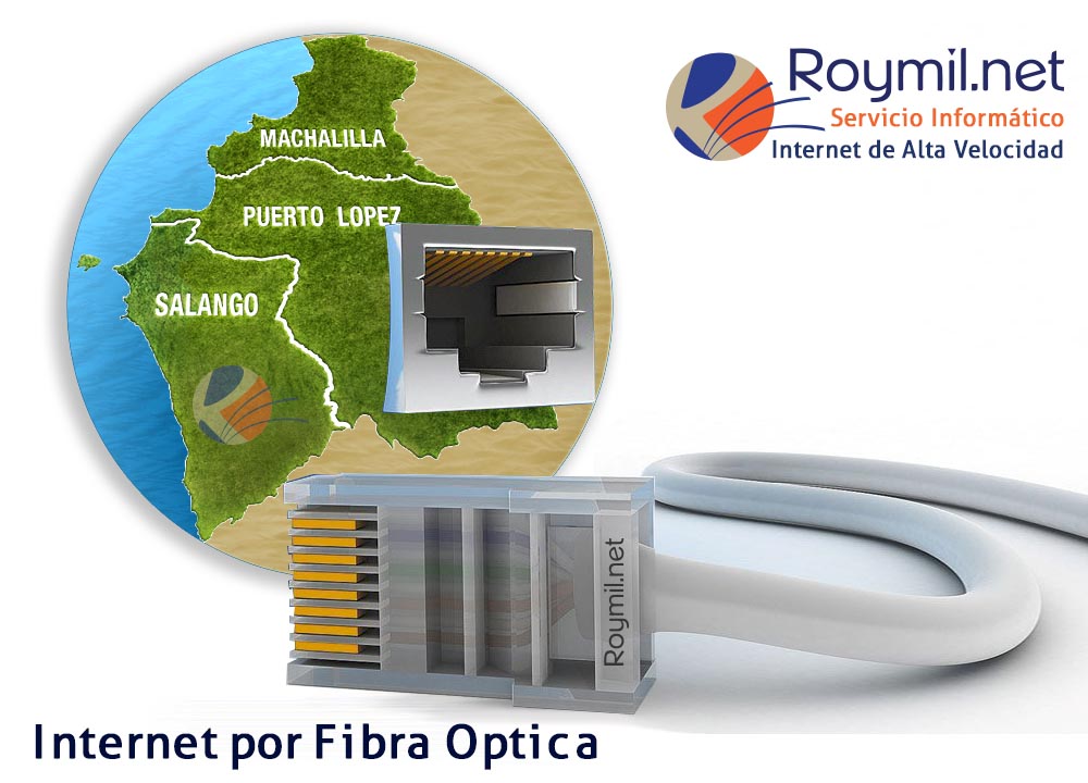 Internet Cobertura inhalambrica roymil net Puerto Lopez