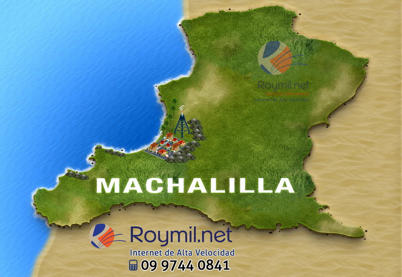Internet Cobertura inhalambrica roymil net Puerto Lopez